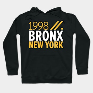 Bronx NY Birth Year Collection - Represent Your Roots 1998 in Style Hoodie